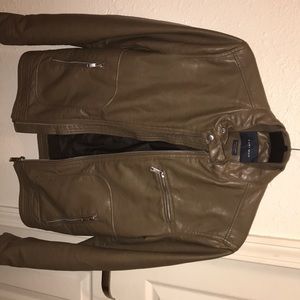 Zara Brown Leather Jacket